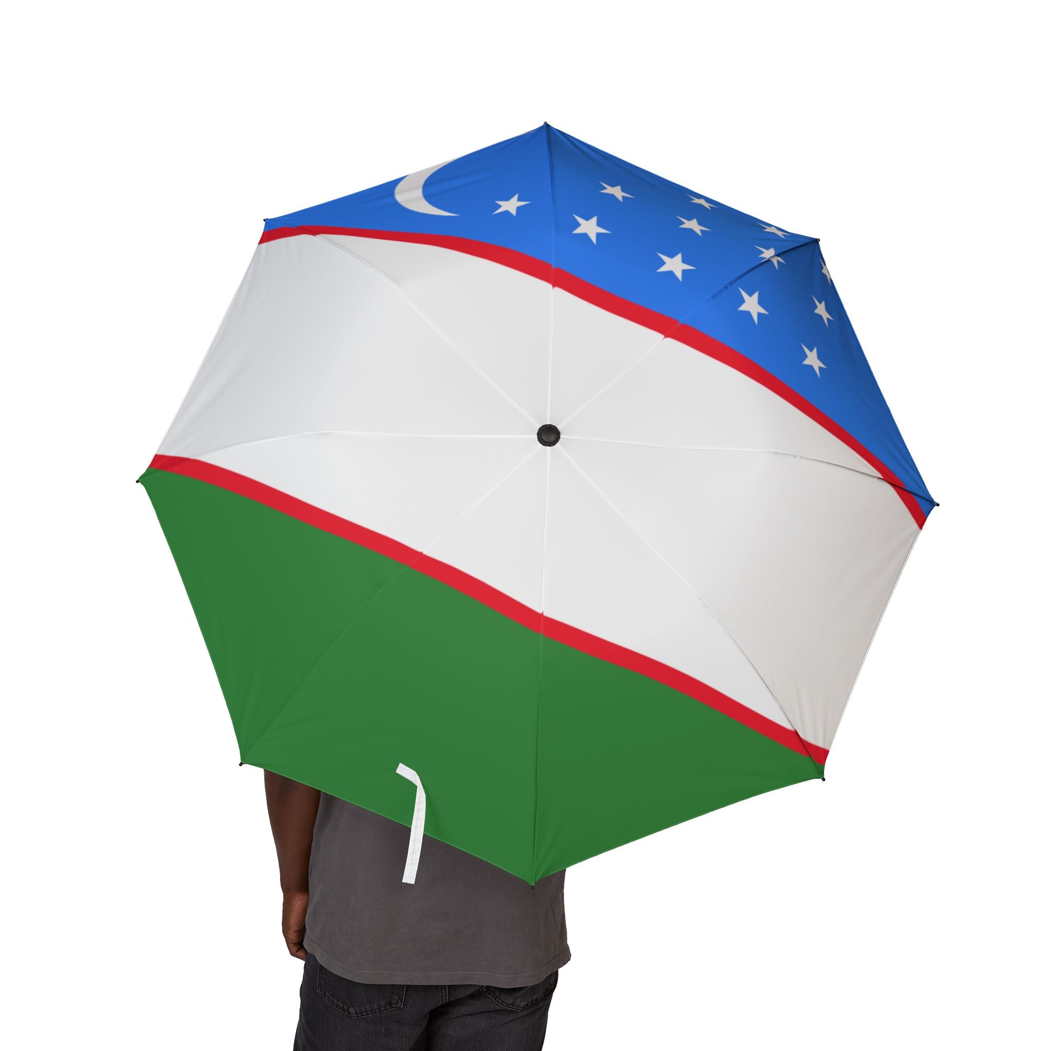 Uzbekistan Flag Umbrella