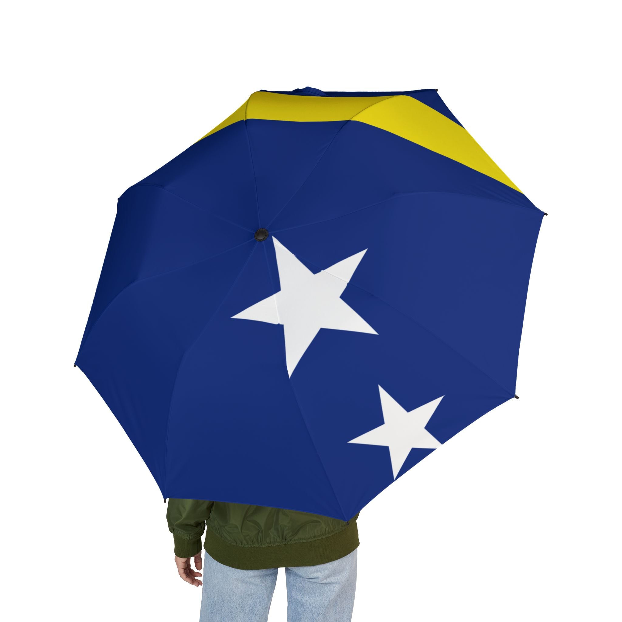 Curacao Flag Umbrella