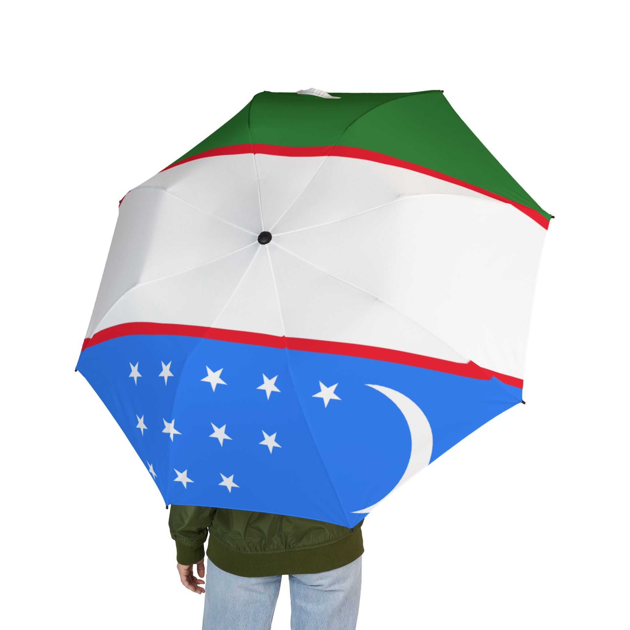 Uzbekistan Flag Umbrella